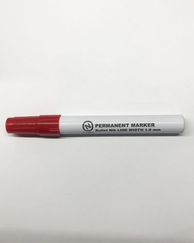 MARCADOR PERMANENTE VERMELHO N-OFFICE , N-OFFICE , MARCNOF009 , MARCNOF007